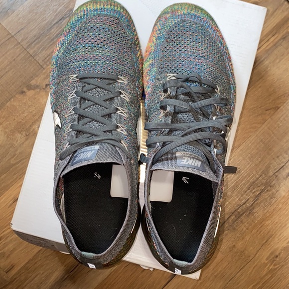2017 Nike Air Vapormax Flyknit Grey Multi Color - Picture 8 of 12